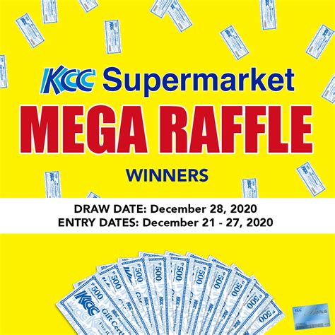 kcc mall of gensan raffle winners|CONGRATULATIONS TO ALL THE WINNERS! .
